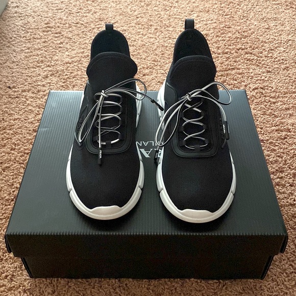 PRADA KNIT SNEAKERS - Picture 2 of 11